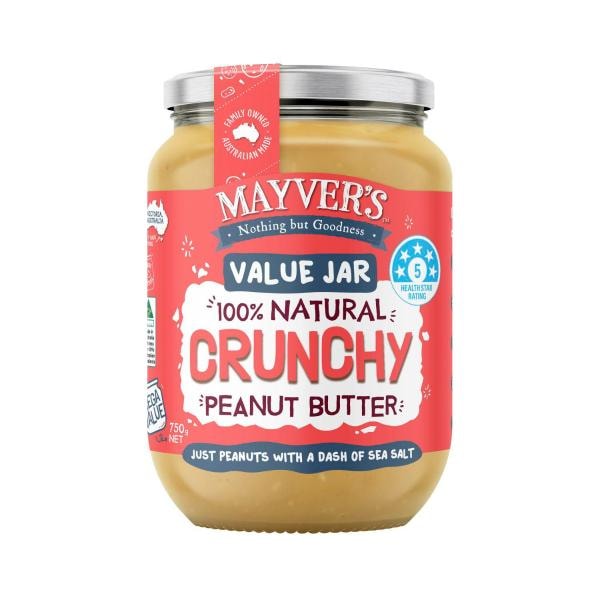 Mayver's Crunchy Peanut Butter | 750g