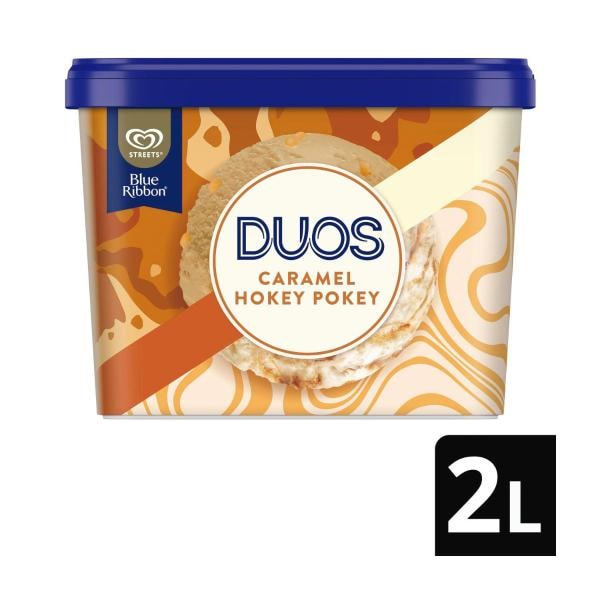 Streets Blue Ribbon Duos Caramel Hokey Pokey | 2L