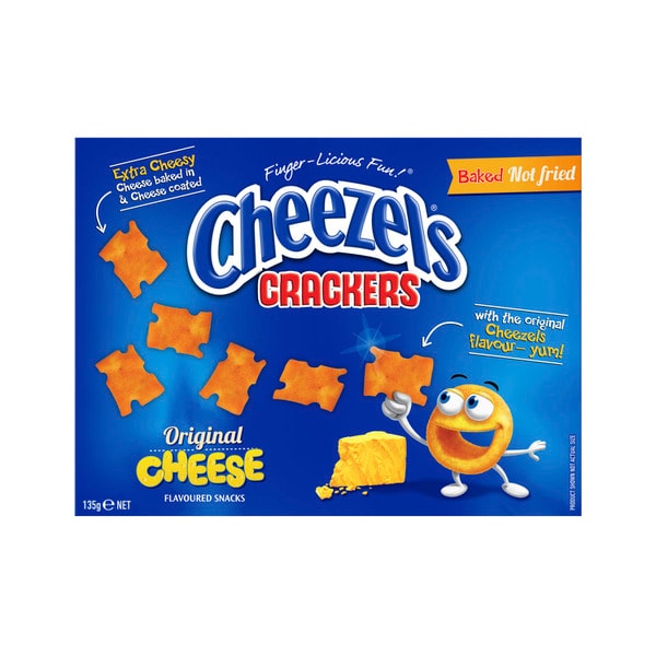 Cheezels Cheese Crackers | 135g