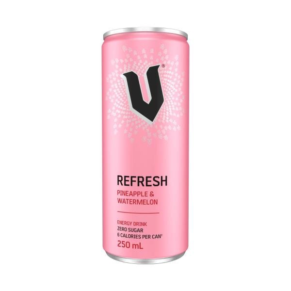 V Energy Refresh Drink Pineapple Watermelon Can | 250mL