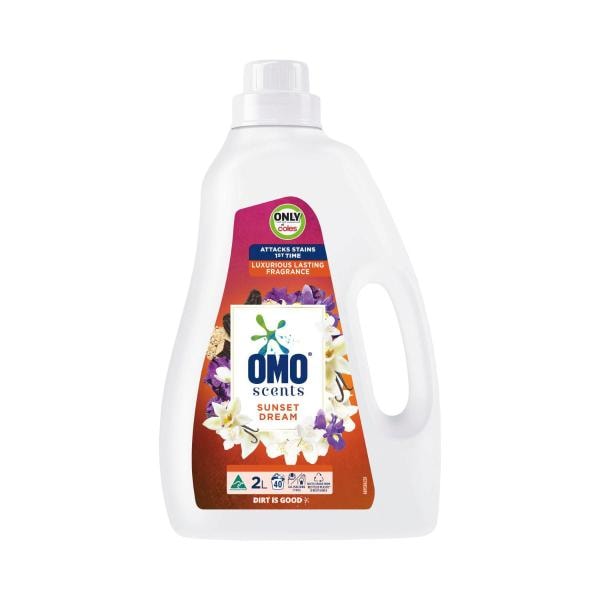 OMO Fragrance Laundry Liquid Detergent Sunset Dream 40 Washes | 2L