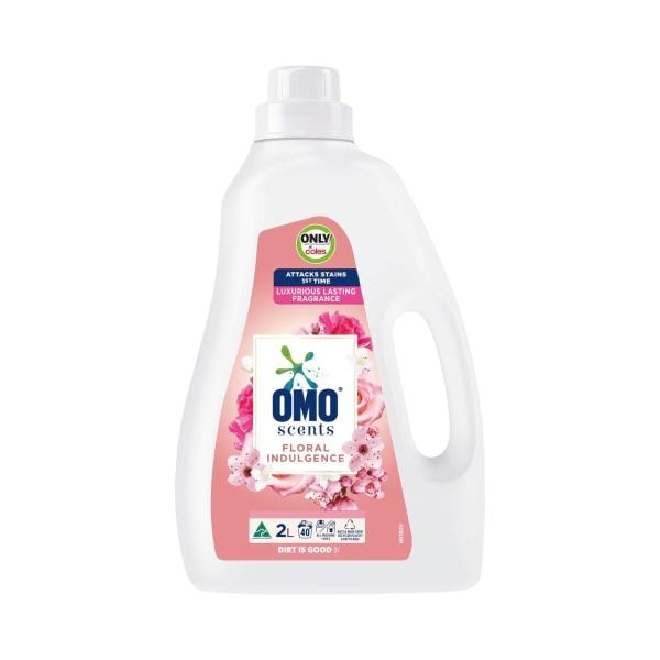 OMO Fragrance Laundry Liquid Detergent Floral Indulgence 40 Washes | 2L
