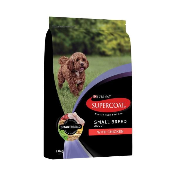 Supercoat Adult Small Breed With Chicken Dry Dog Food | 2.8kg