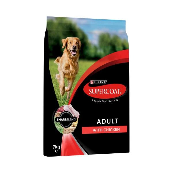 Supercoat Adult With Chicken Dry Dog Food | 7kg