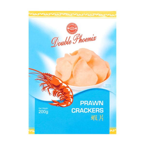 Double Phoenix Red Prawn Crackers | 200g