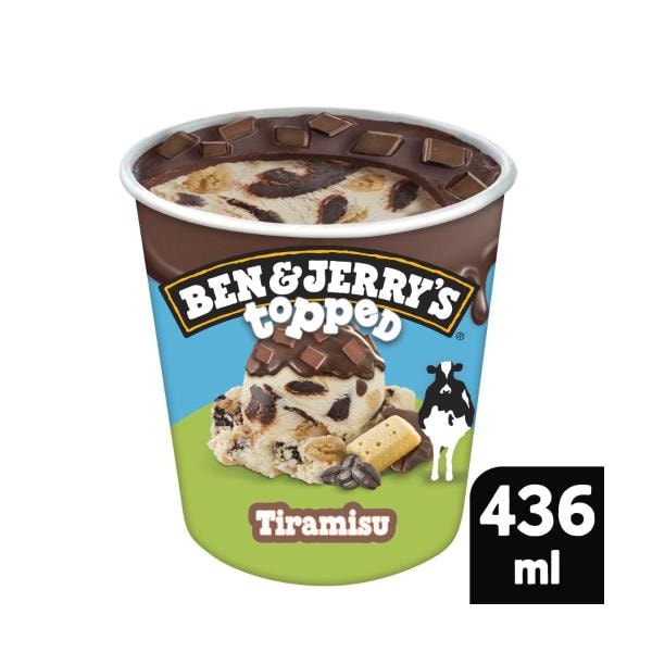 Ben & Jerrys Topped Tiramisu | 436mL