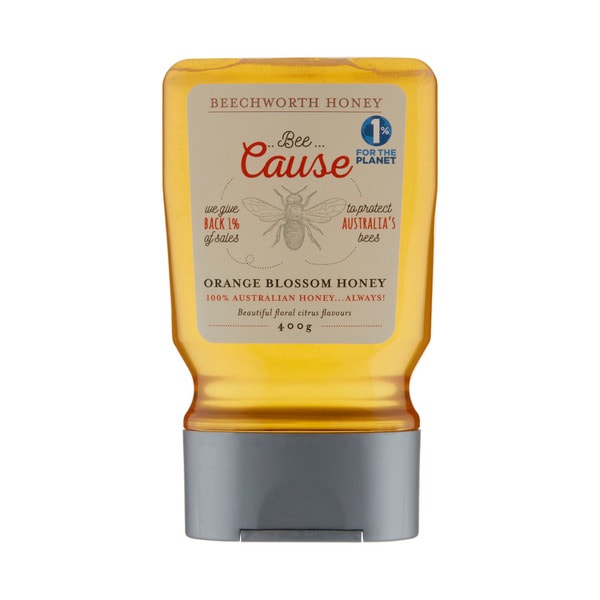 Beechworth Honey Bee Cause 100% Australian Orange Blossom Honey Squeeze | 400g