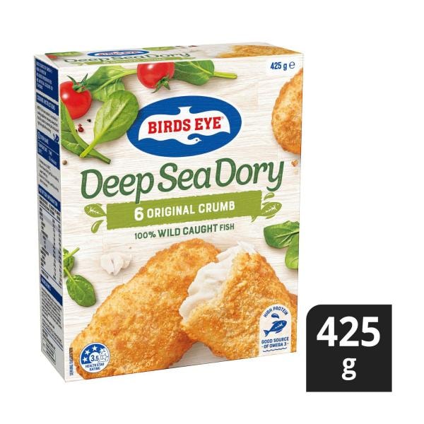 Birds Eye Frozen Deep Sea Dory Fish Fillets | 425g
