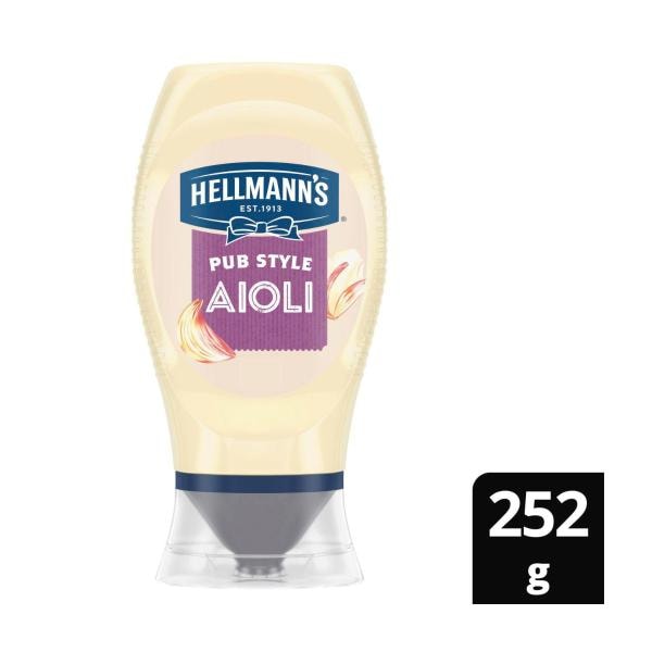 Hellmann's Squeeze Aioli Mayo | 252g