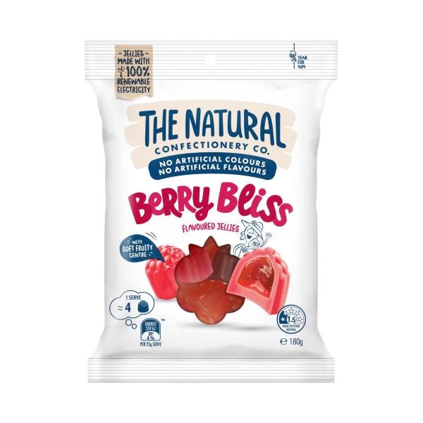 The Natural Confectionery Co. Berry Bliss Lollies | 180g