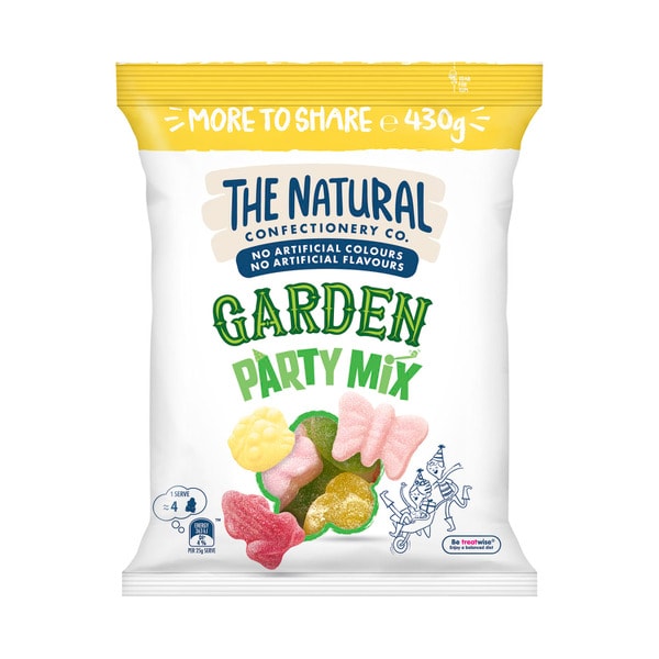 The Natural Confectionery Co. Garden Party Mix Lollies Value Bag | 430g