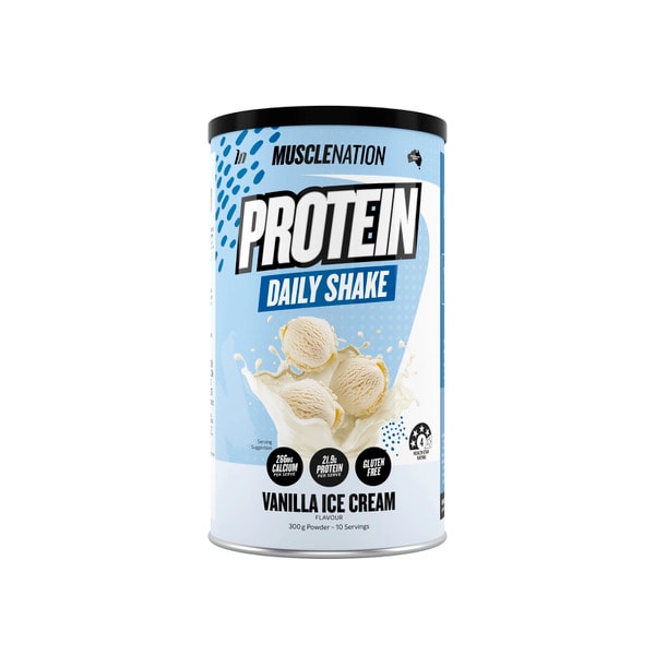 Muscle Nation Whey Protein Daily Shake Vanilla Ice Cream | 300g