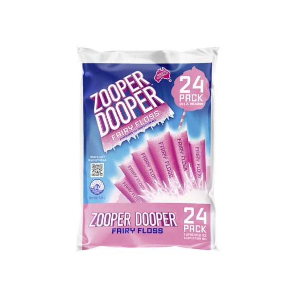 Zooper Dooper Fairy Floss  24x70mL | 24 pack