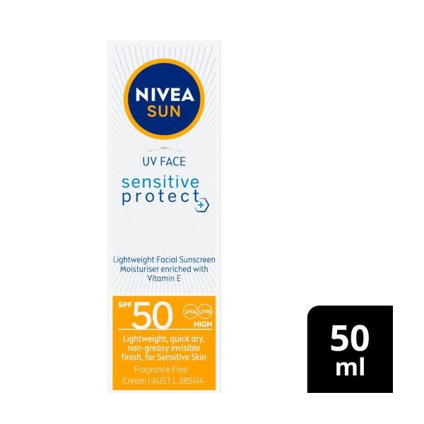 Nivea Sun Uv Sensitive Face SPF 50 | 50mL
