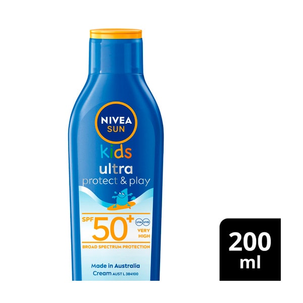 Nivea Sun Kids Protect & Play Ultra Beach SPF 50+ Sunscreen | 200mL