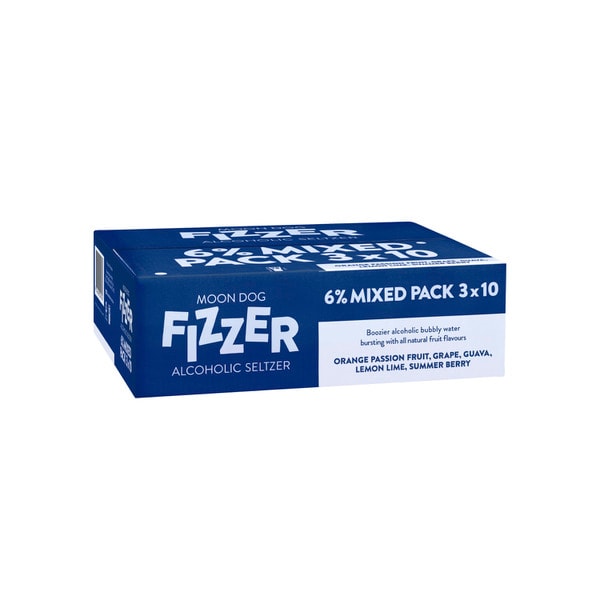 MOON DOG MOON DOG FIZZER SELTZER 6