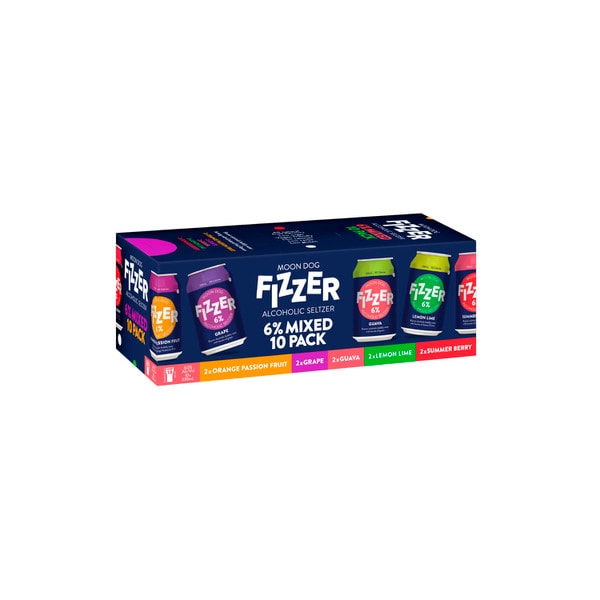 MOON DOG MOON DOG FIZZER SELTZER 6
