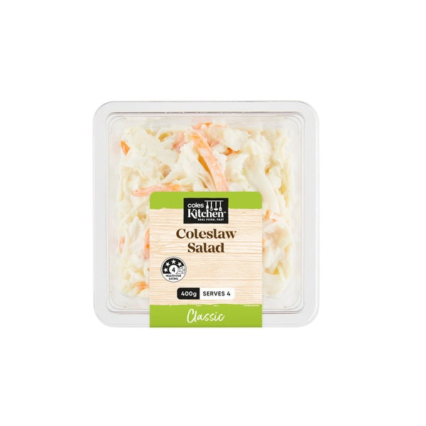 Coles Kitchen Classic Coleslaw Salad | 400g
