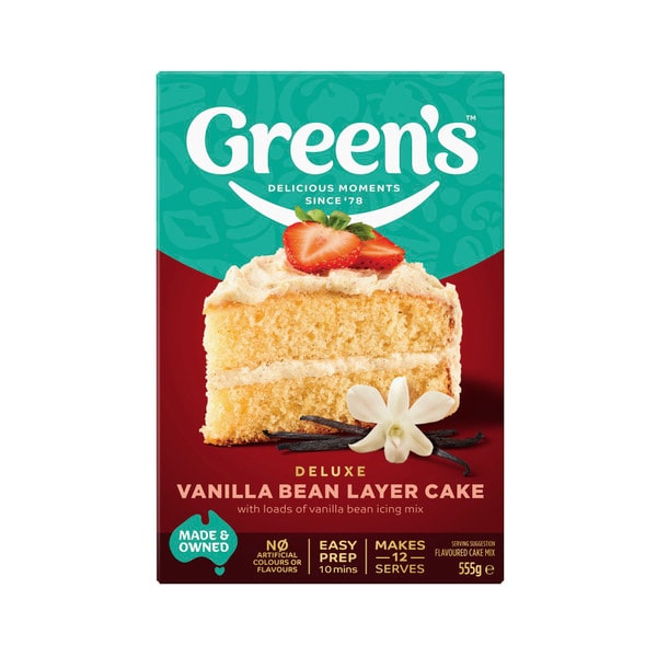Greens Supreme Vanilla Bean Cake Mix | 555g