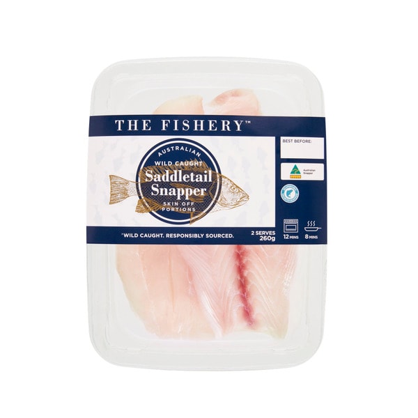 The Fishery Australian Saddletail Snapper Portions | 260g