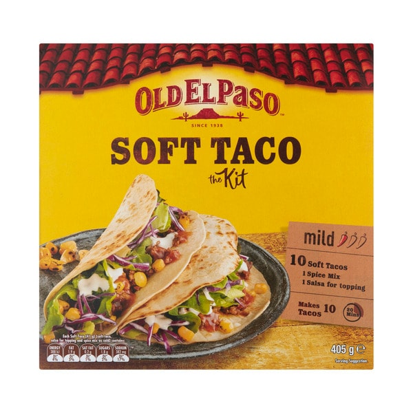 Old El Paso Soft Taco Kit Mexican Style | 405g