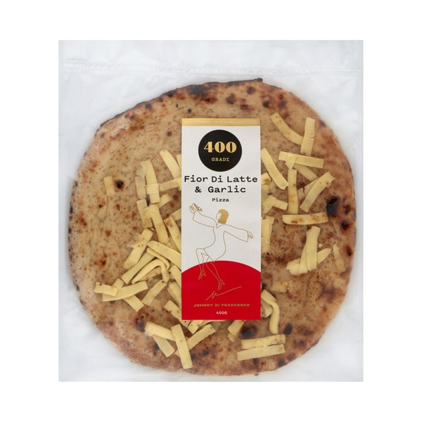 400 Gradi Fior Di Latte & Garlic Pizza | 400g