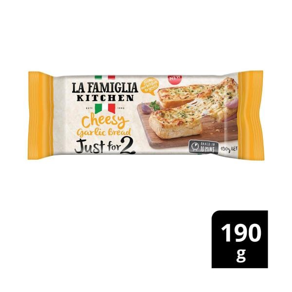 La Famiglia Just For 2 Cheesy Garlic Bread | 190g