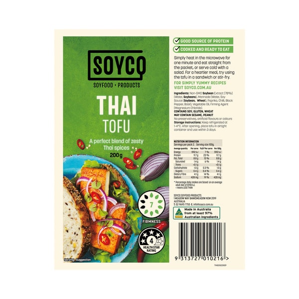 Soyco Tofu Thai  | 200g