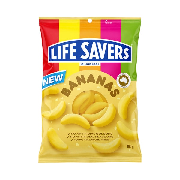 Lifesavers Bananas                                                                                                                          | 160g