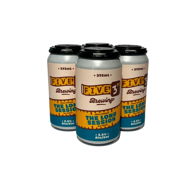 Five 3 Brewing The Long Session Can 375mL | 4 Pack