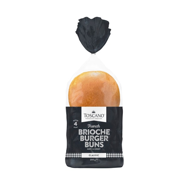 Toscano Brioche Burger Bun | 200g