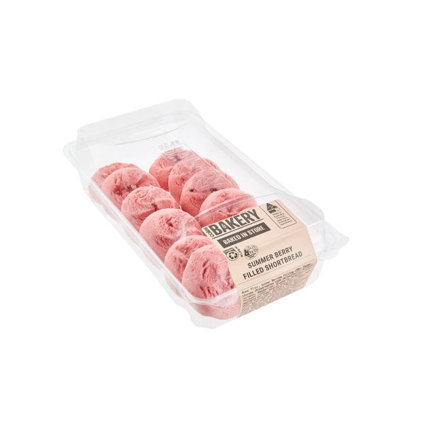 Coles Summer Berry Filled Shortbread | 12 pack