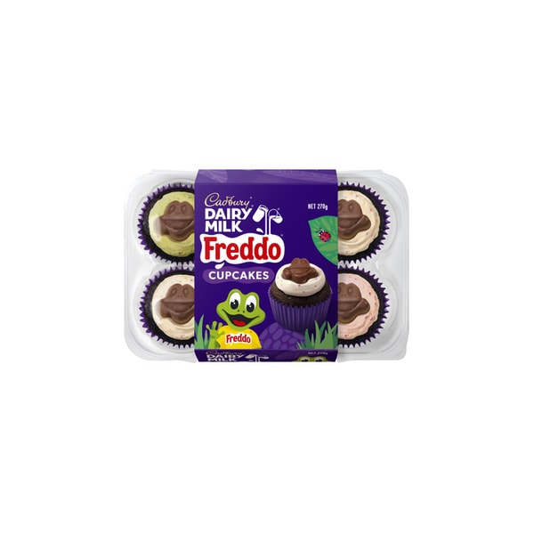 Cadbury Dairy Milk Freddo Cupcakes 6 Pack | 270g