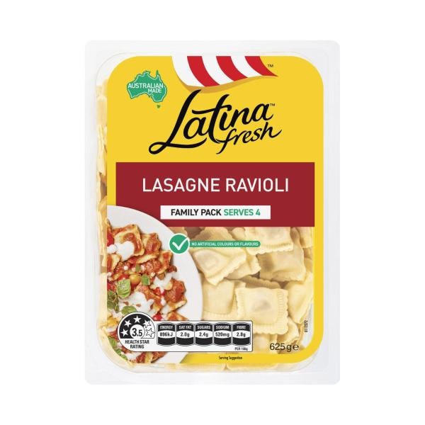 Latina Lasagne Ravioli | 625g