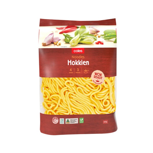 Coles Hokkien Noodles | 600g