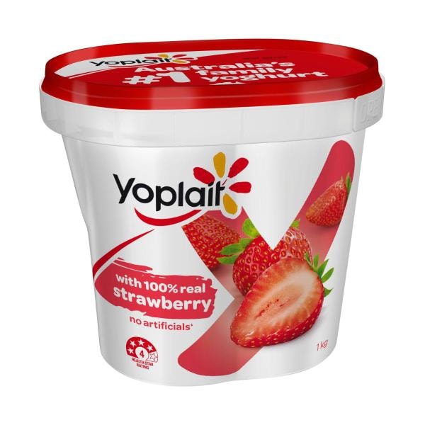 Yoplait Strawberry Yoghurt | 1kg