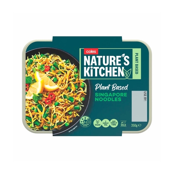 Coles Nature's Kitchen Singapore Noodles | 350g