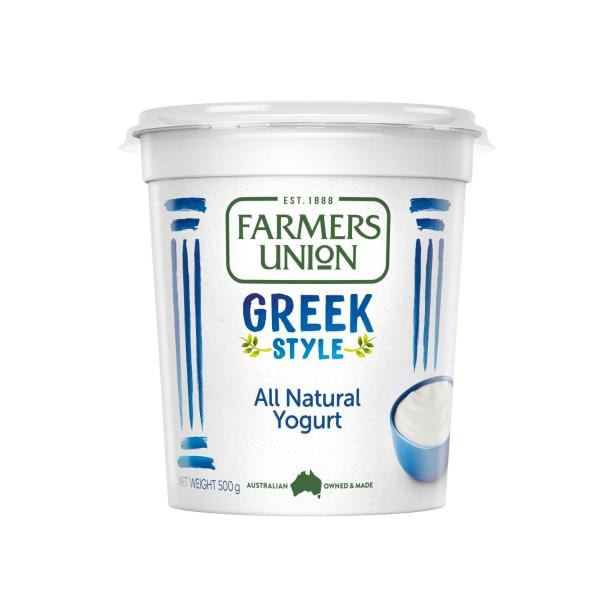 Farmers Union Greek Style Natural Yoghurt | 500g