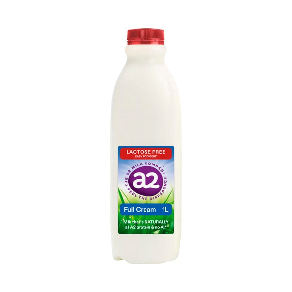 A2 Lactose Free Full Cream Milk | 1L