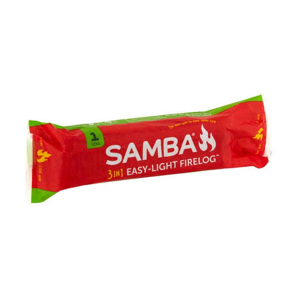 Samba 3 In 1 Easy Light Firelog | 1 each