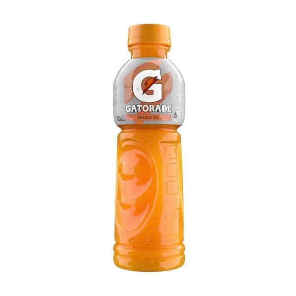Gatorade Sports Drinks Orange Ice Electrolyte Hydration Bottle | 600mL