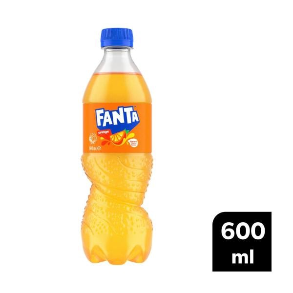 Fanta Orange Soft Drink Bottle | 600mL