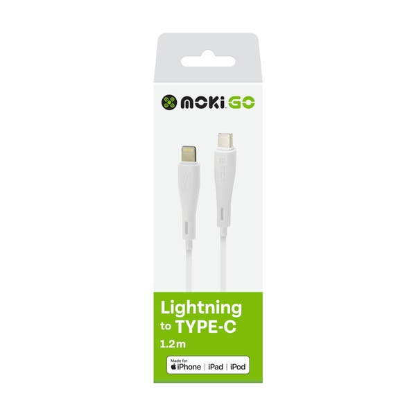 Moki Go Lightning - Type C 1.2M | 1 each