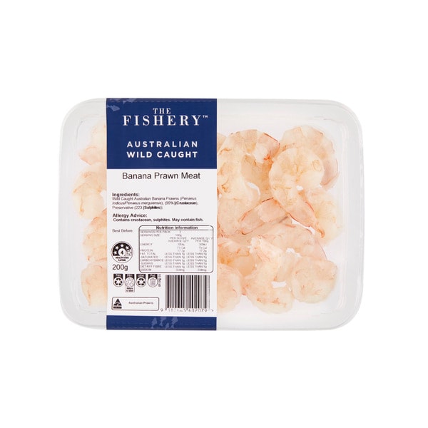 The Fishery Banana Prawn Meat | 200g