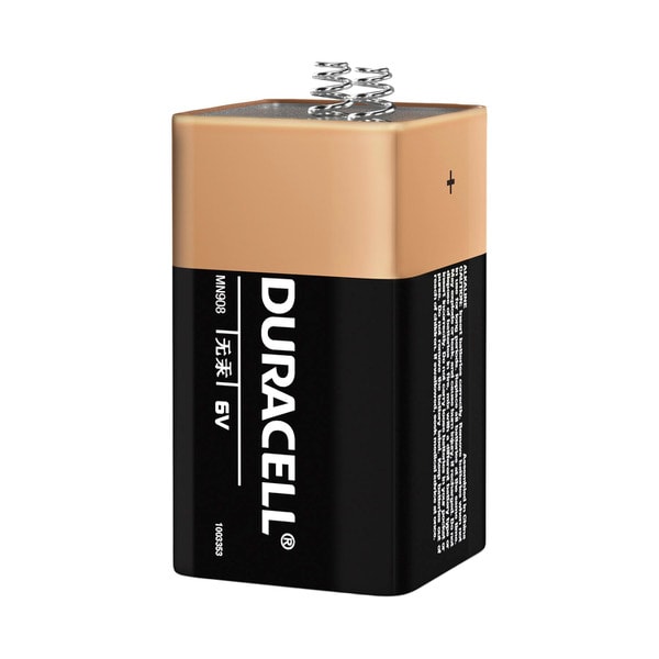 Duracell Coppertop Alkaline 6V Battery | 1 pack