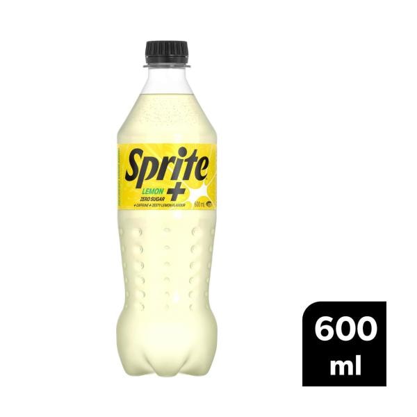 Sprite Lemon Plus Zero Sugar Soft Drink | 600mL