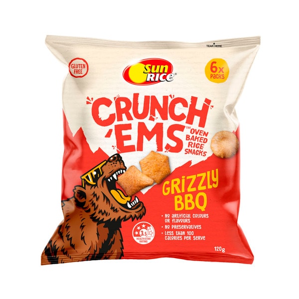 Sunrice Crunch'Ems BBQ | 120g