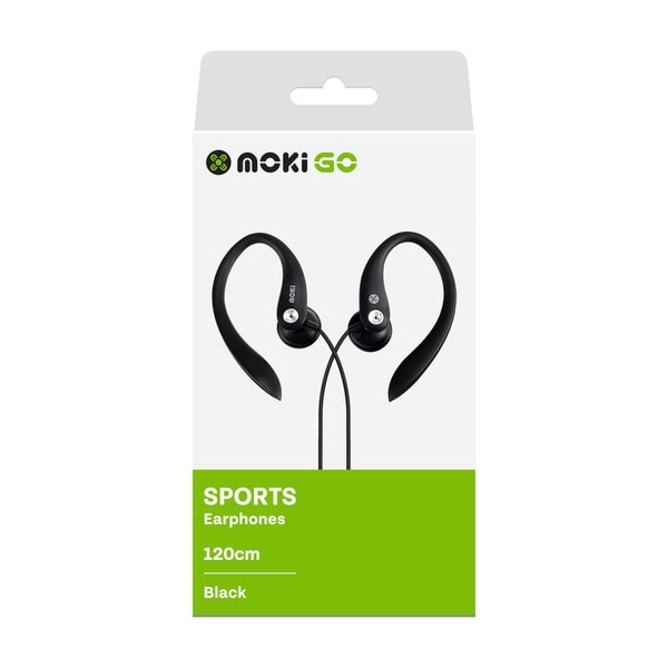 Moki Go Sports Earphones | 1 each