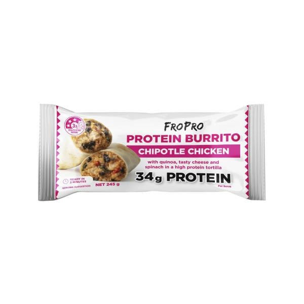 FroPro Protein Chipotle Chicken Burrito | 245g