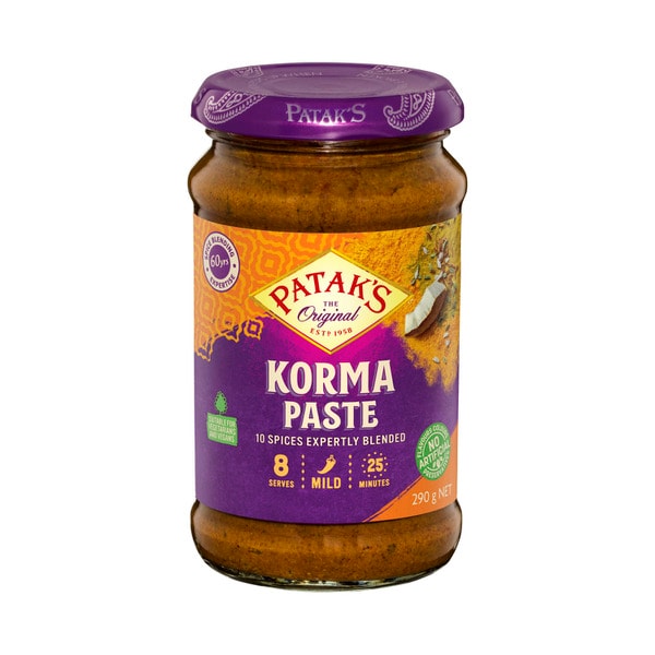 Patak's Korma Curry Paste Mild | 290g